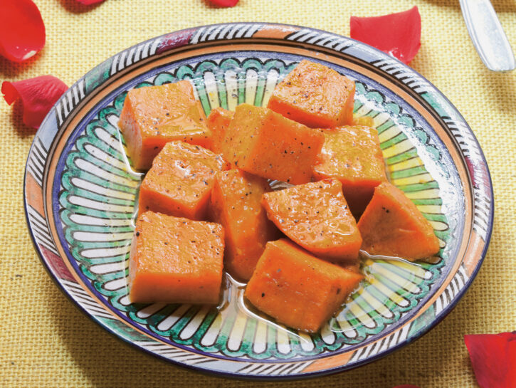 Insalata di patate dolci