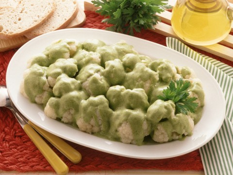Cavolfiore in salsa verde