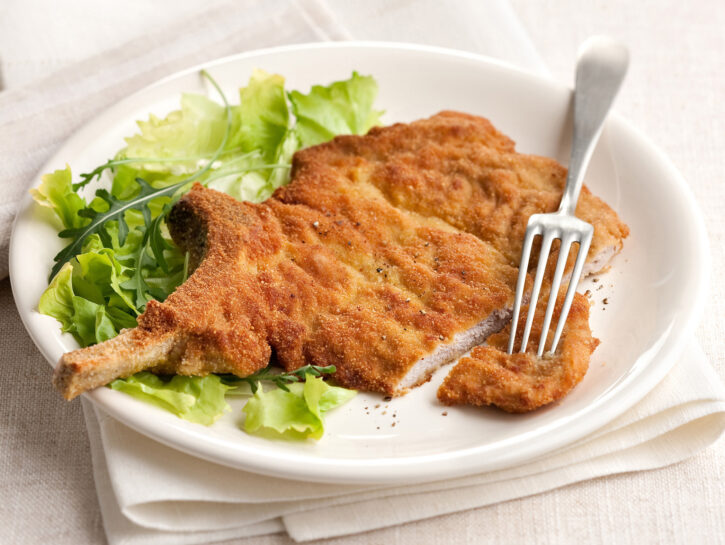 Cotoletta alla milanese al burro chiarificato