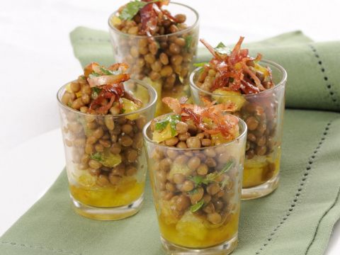 Lenticchie in coppa