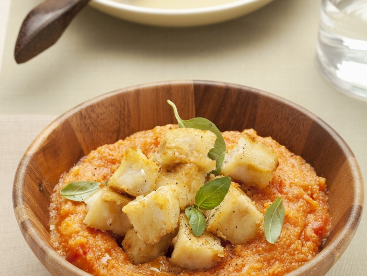 Polenta e baccalà alla veneta