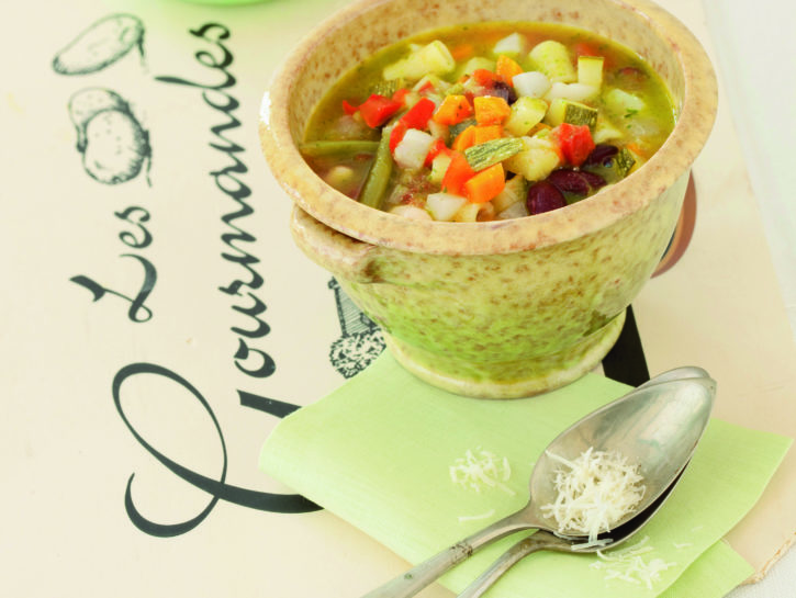 Soupe au pistou - Minestrone al pesto