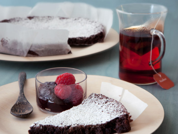 Sticky chocolate cake