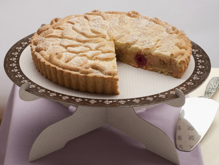 Crostata di mandorle e ricotta