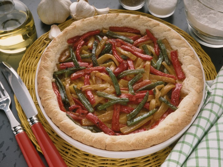 Crostata di peperoni