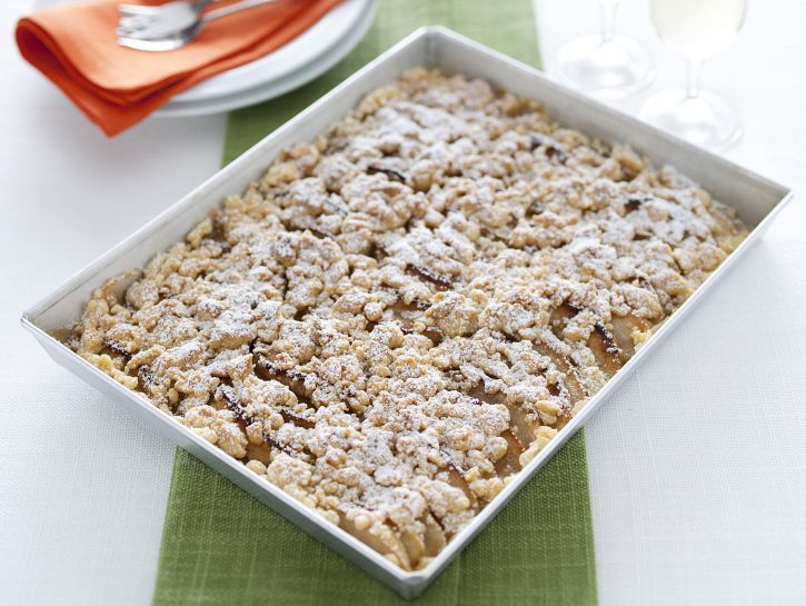 Crumble di mele alla cannella