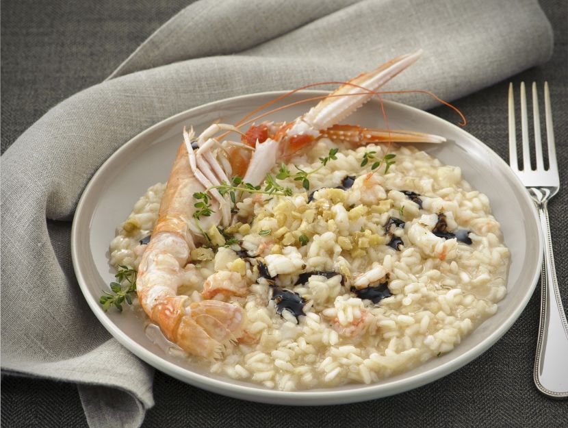 risotto-con-scampi-noci-e-aceto-balsamico