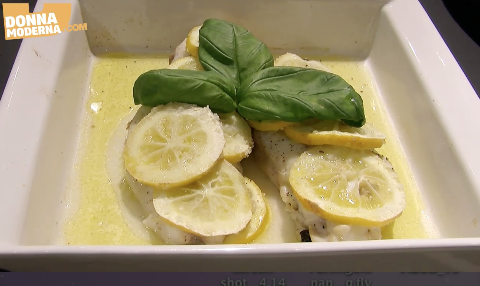 Orata con limone e sale grosso