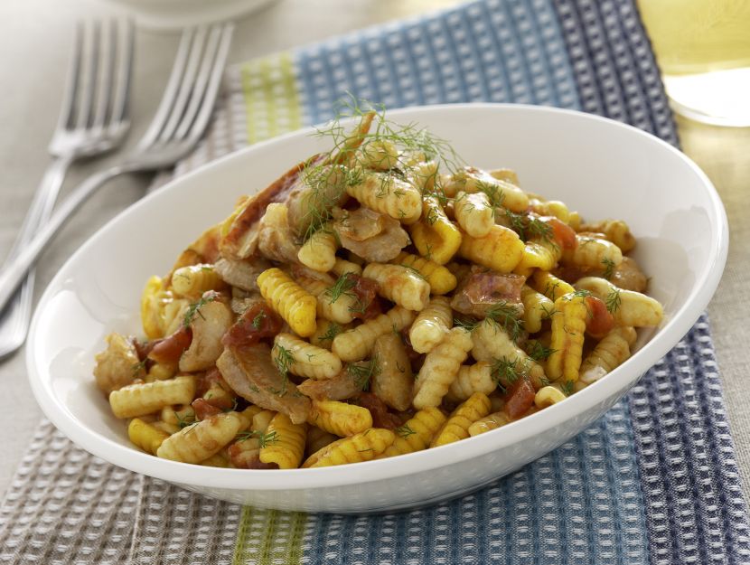 gnocchetti-sardi-con-triglie-e-finocchietto preparazione