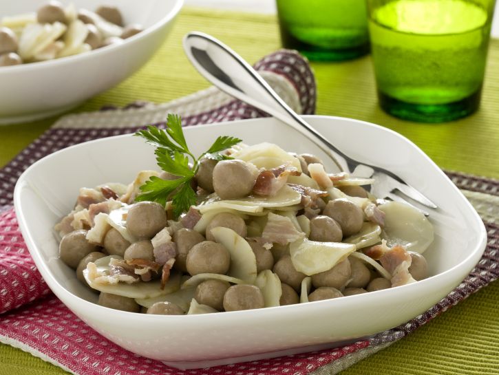 Gnocchi di farina di castagne e topinambur