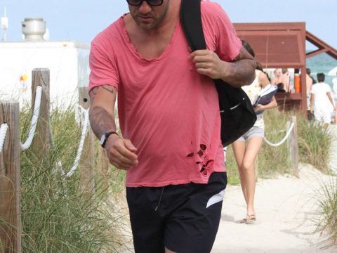 Christian Vieri in forma a Miami