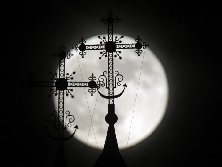Super luna in Bielorussia