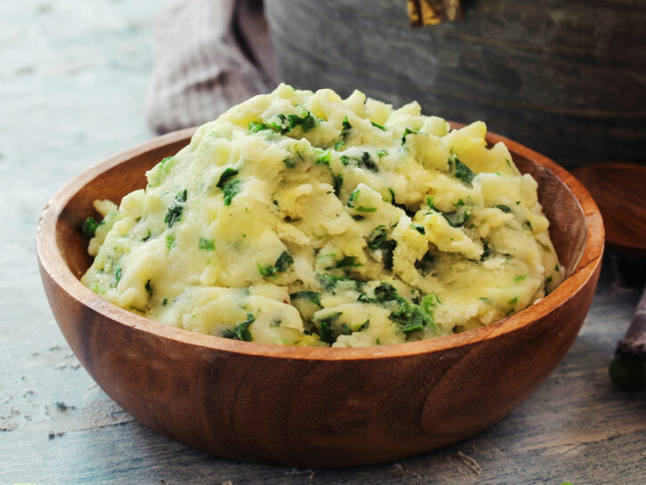 Colcannon irlandese