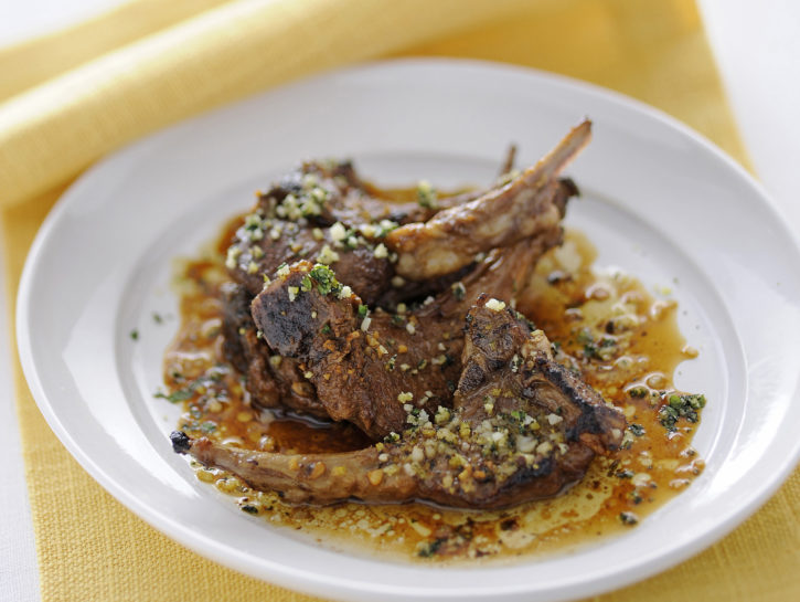 Costolette di agnello marinate