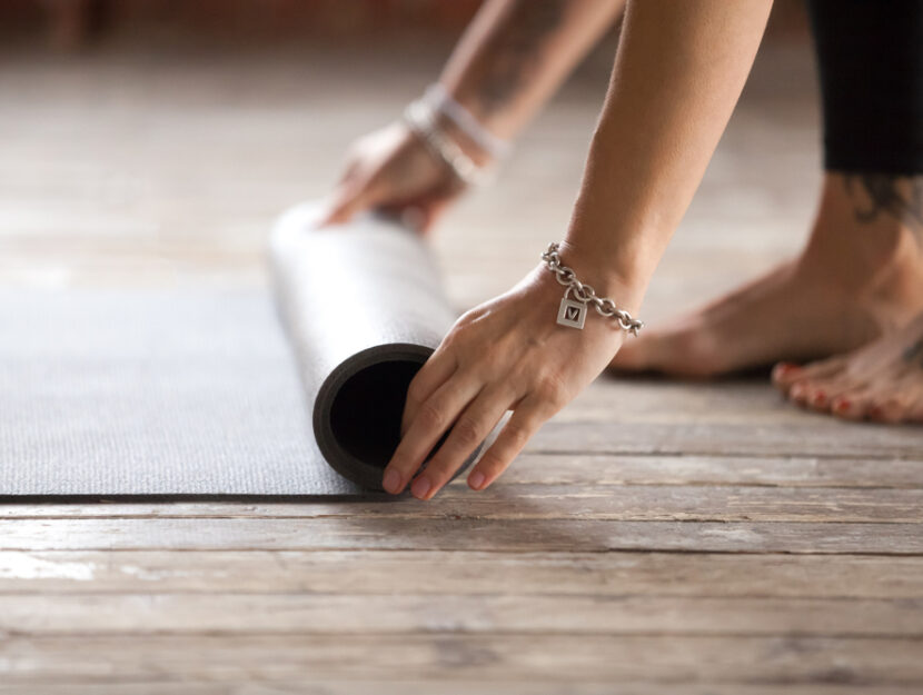 yoga tappetino donna