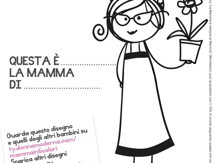 Mamme da colorare 5