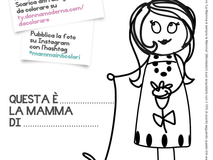 Mamme da colorare 6
