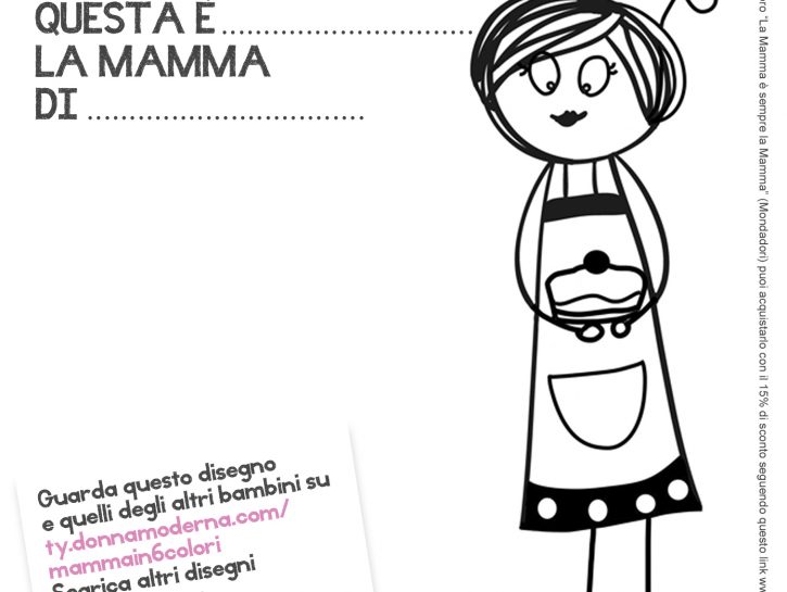 Mamme da colorare 7