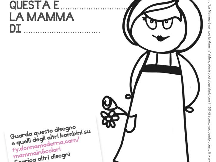 Mamme da colorare 1