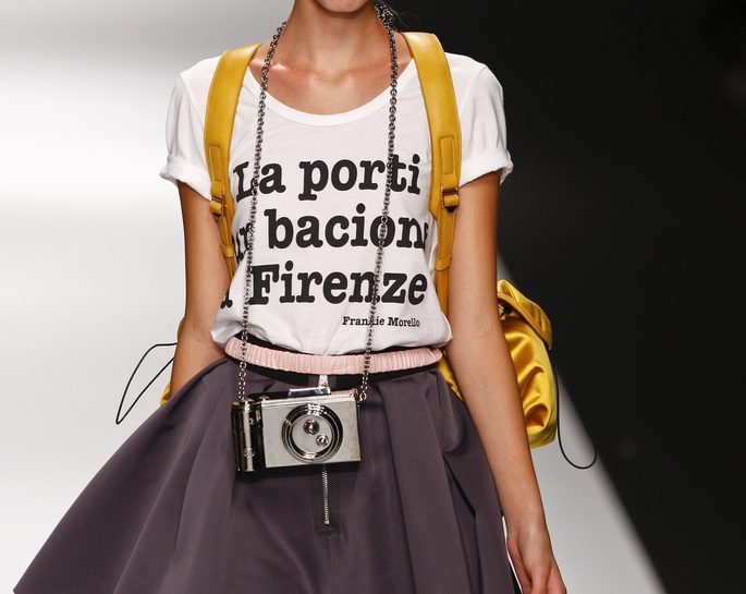 La T-shirt bianca