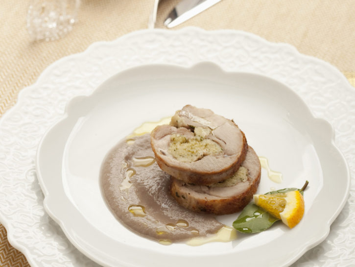Cosciotto di agnello laccato agli agrumi