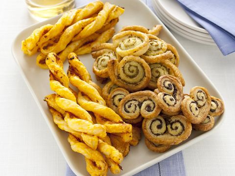 Palmette, spirali e torchon di sfoglia