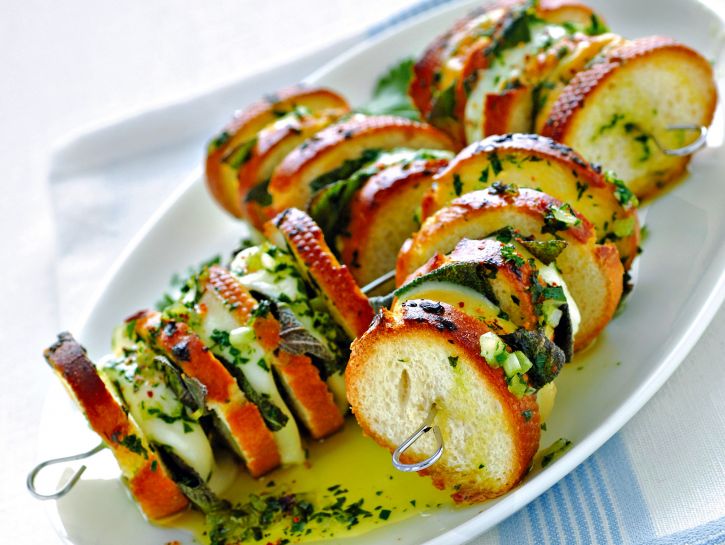 Ricetta Spiedini Con Il Pane Alla Salvia Donna Moderna