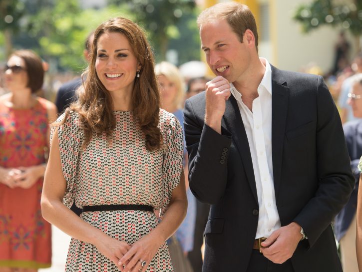 William e Kate a Singapore