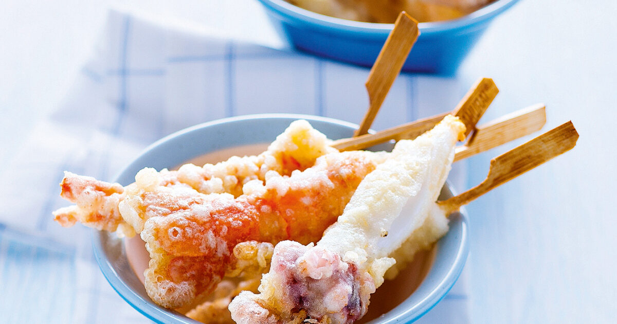 Ricetta Tempura di gamberi e calamari Donna Moderna