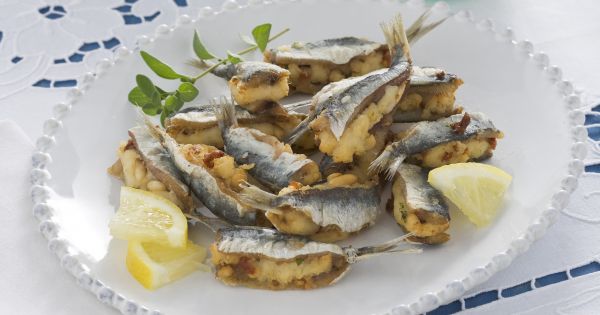 Ricetta Acciughe ripiene e fritte - Donna Moderna