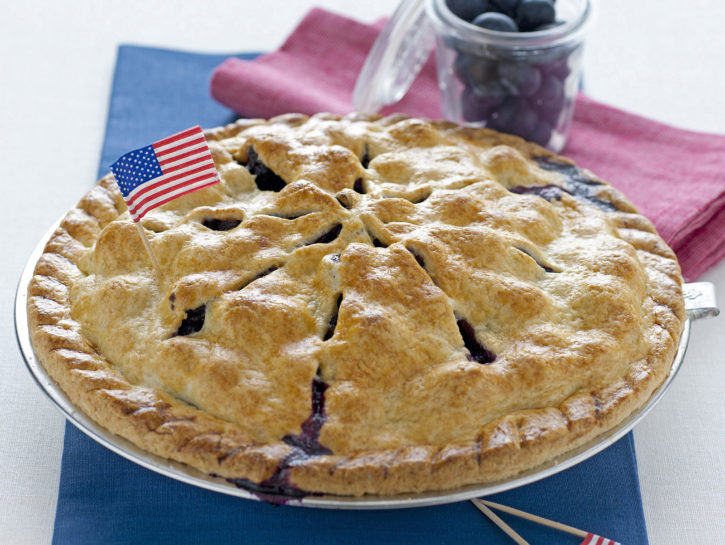 Blueberry pie