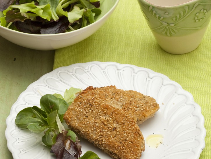 cotolette-di-seitan-al-sesamo-e-rosmarino preparazione