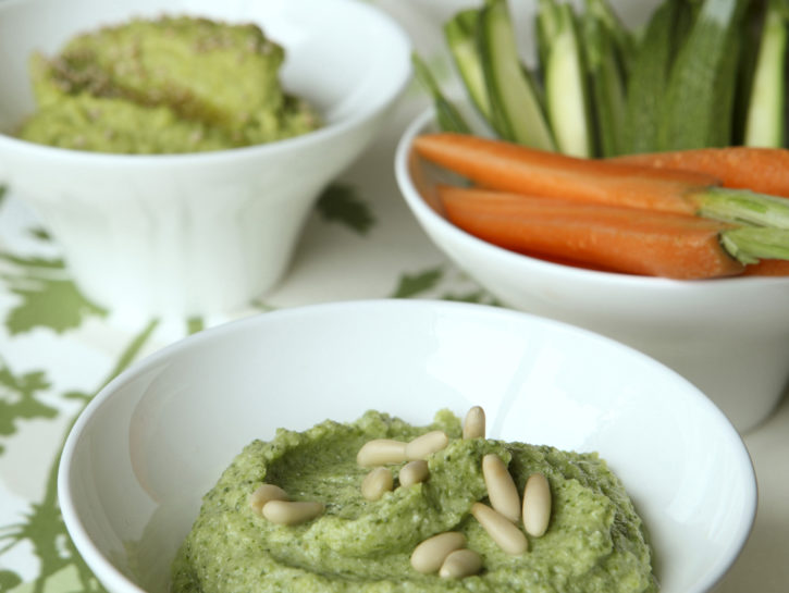 Creme di fave e di zucchine