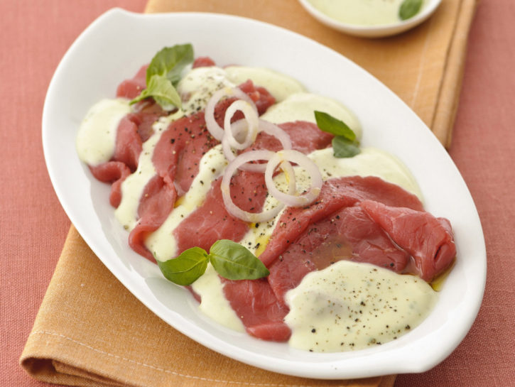 Carpaccio allo stracchino