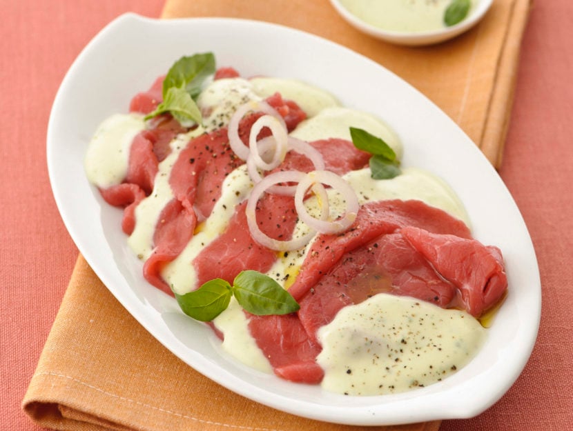 Carpaccio allo stracchino