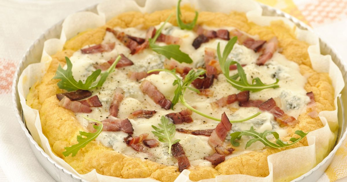 Ricetta Frittata con pancetta e rucola Donna Moderna