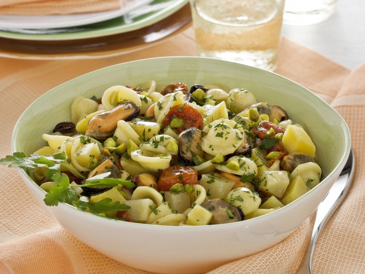 Orecchiette con cozze e patate