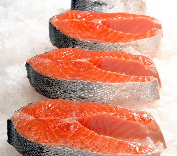 Che bella pelle con il salmone!