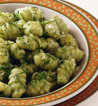 La ricetta degli gnocchi alla rucola