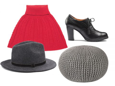 Scarpe, capelli e colli per un caldo inverno