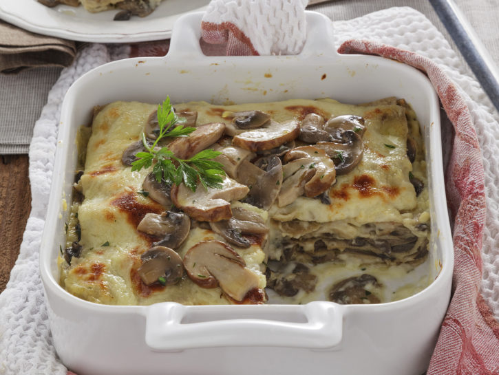 Lasagne con fonduta di Asiago