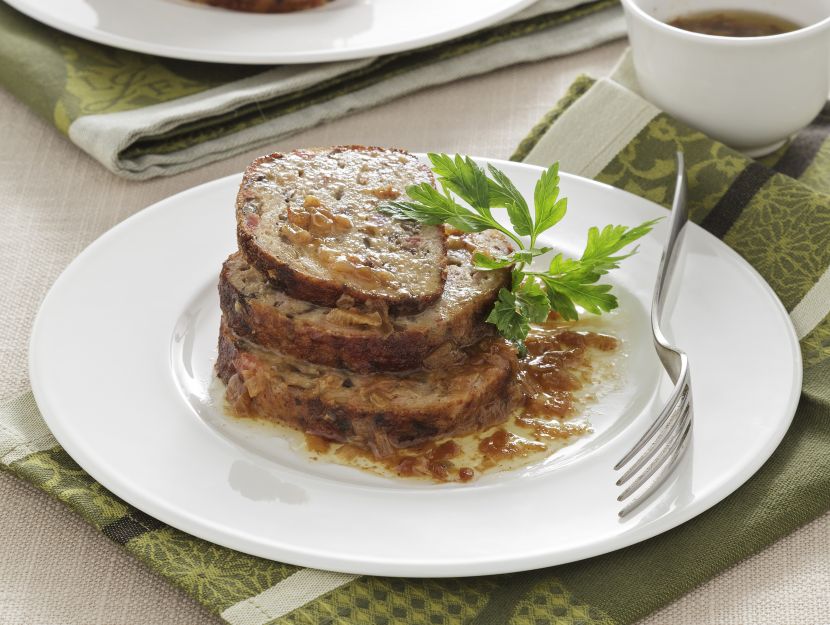 polpettone-di-tacchino-con-funghi preparazione