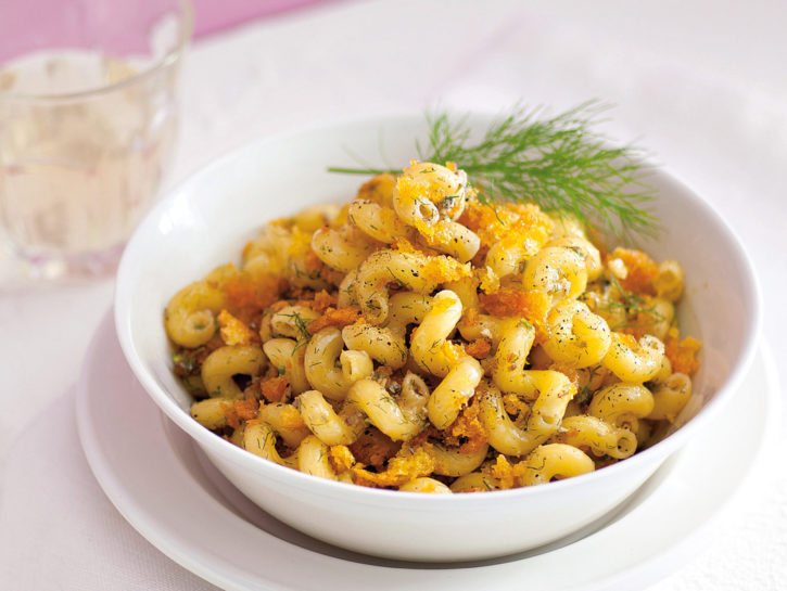 Cellentani al pesto di alici e noci