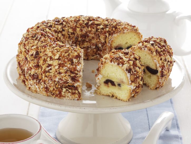 Ciambella croccante con amarene