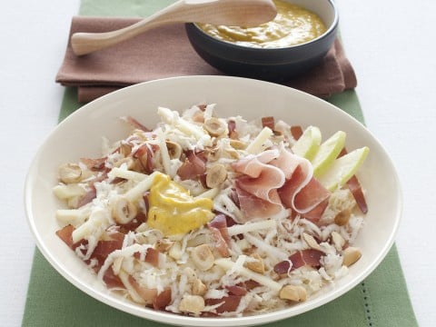 Insalata di sedano rapa e speck