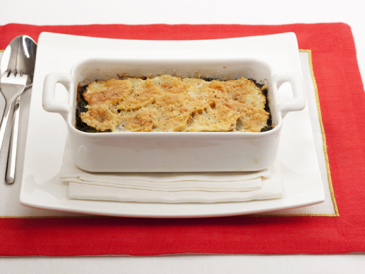Lasagne di sedano rapa