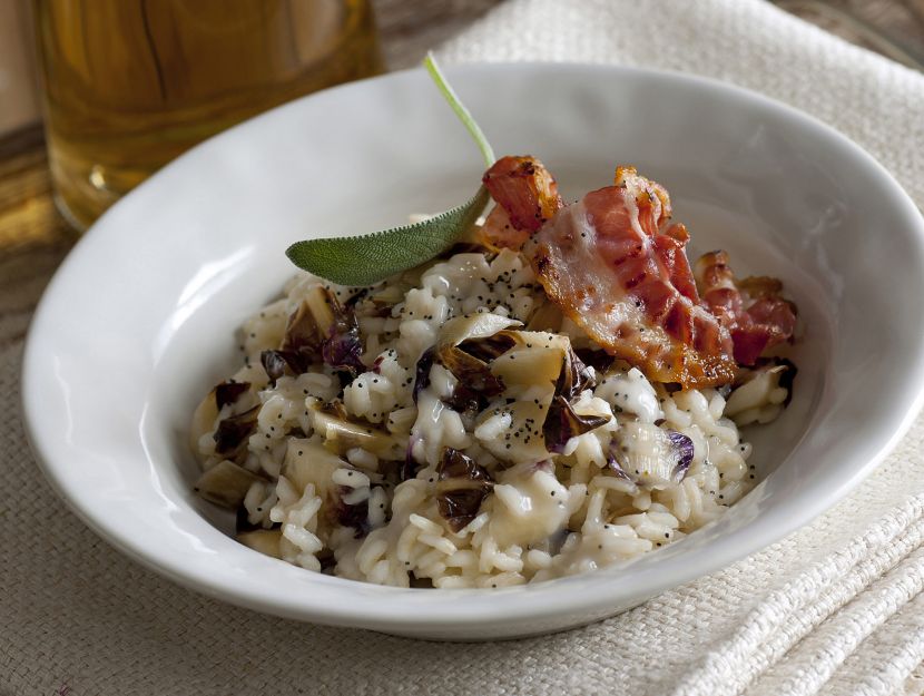 risotto-al-radicchio-e-semi-di-papavero