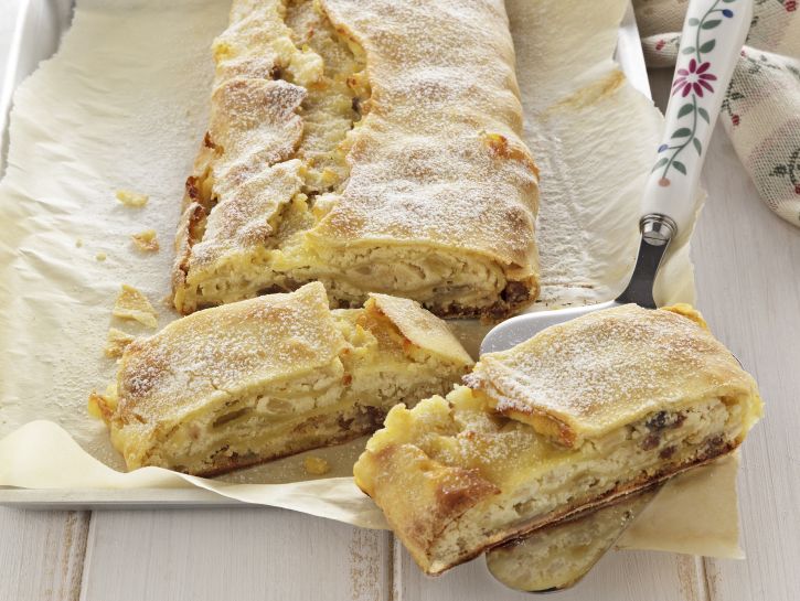 Strudel di pere e ricotta