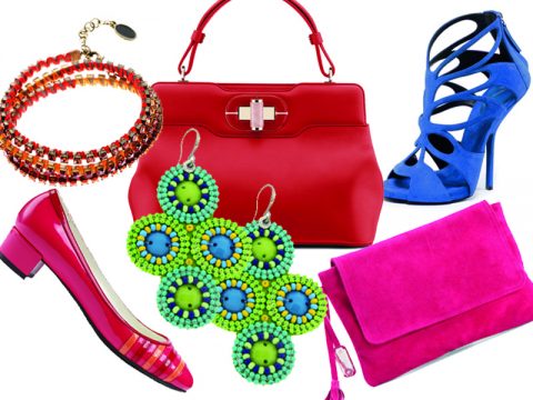 Accessori: colori shock per la primavera