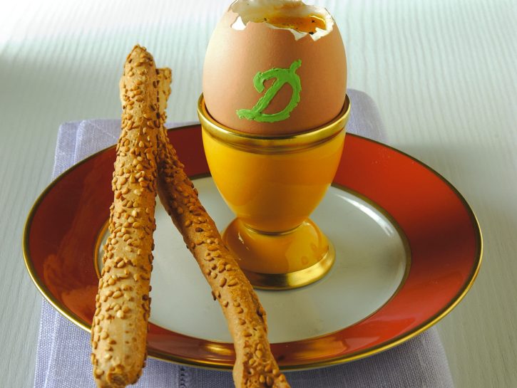 Uovo segnaposto: pranzo di Pasqua